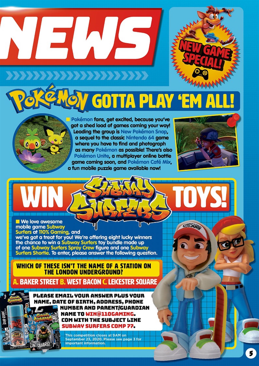 110% Gaming Preview Pages