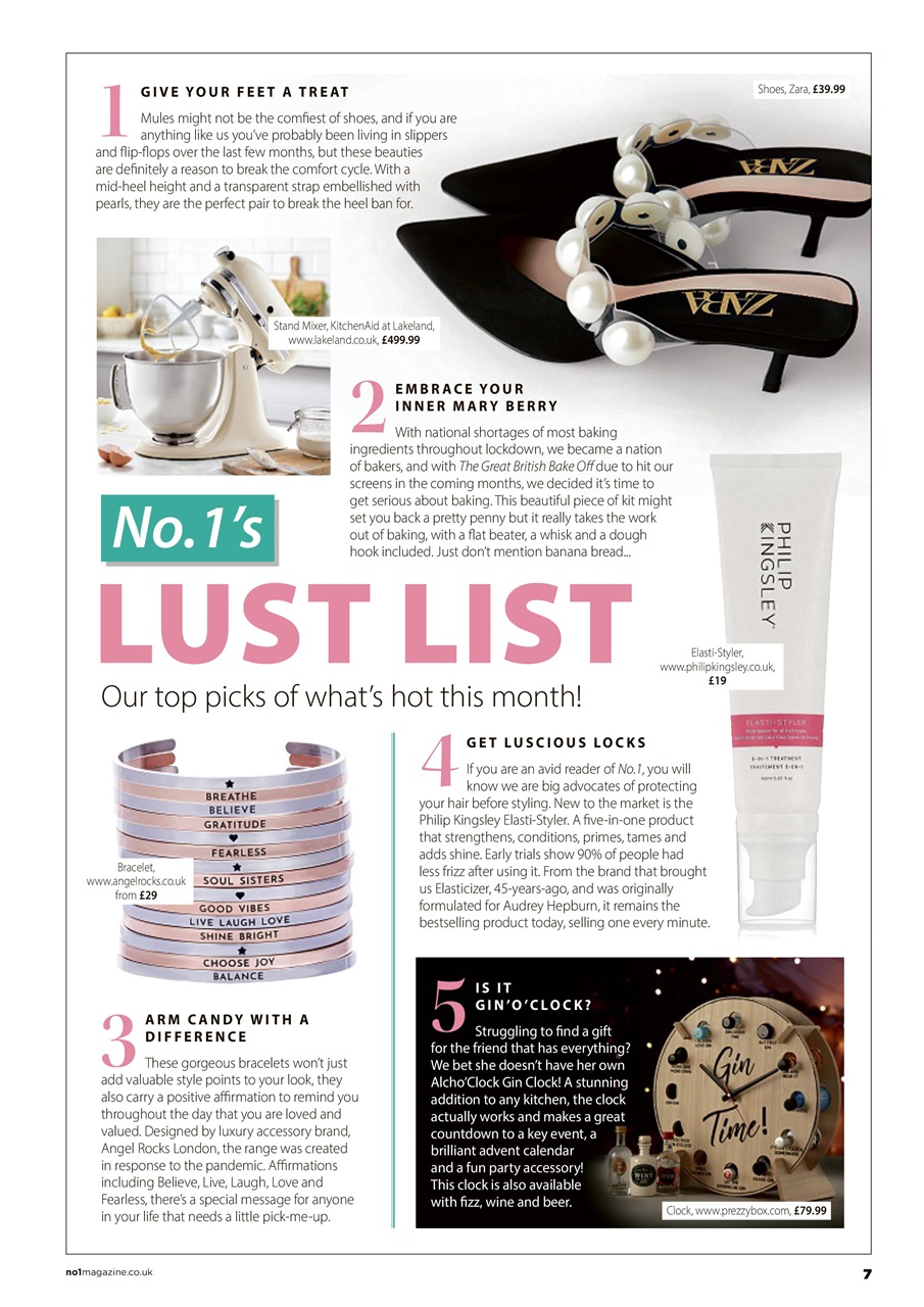 Number 1 Magazine Preview Pages