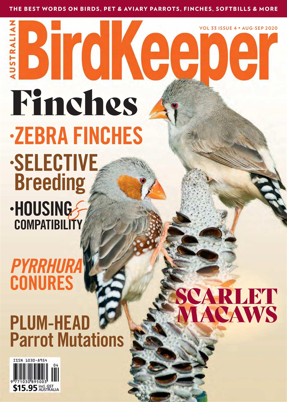 Australian Birdkeeper Magazine Preview Pages