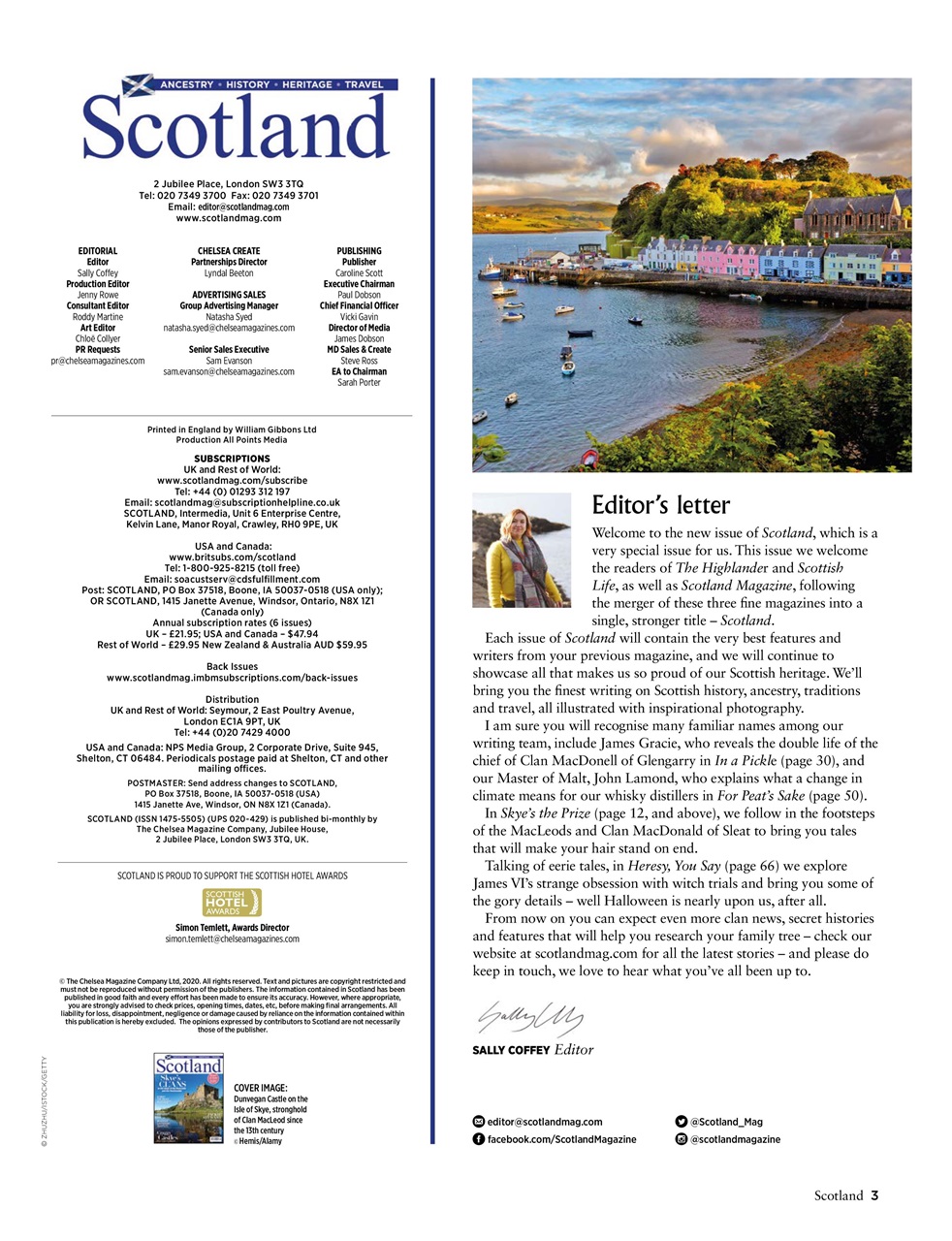 Scotland Magazine Preview Pages