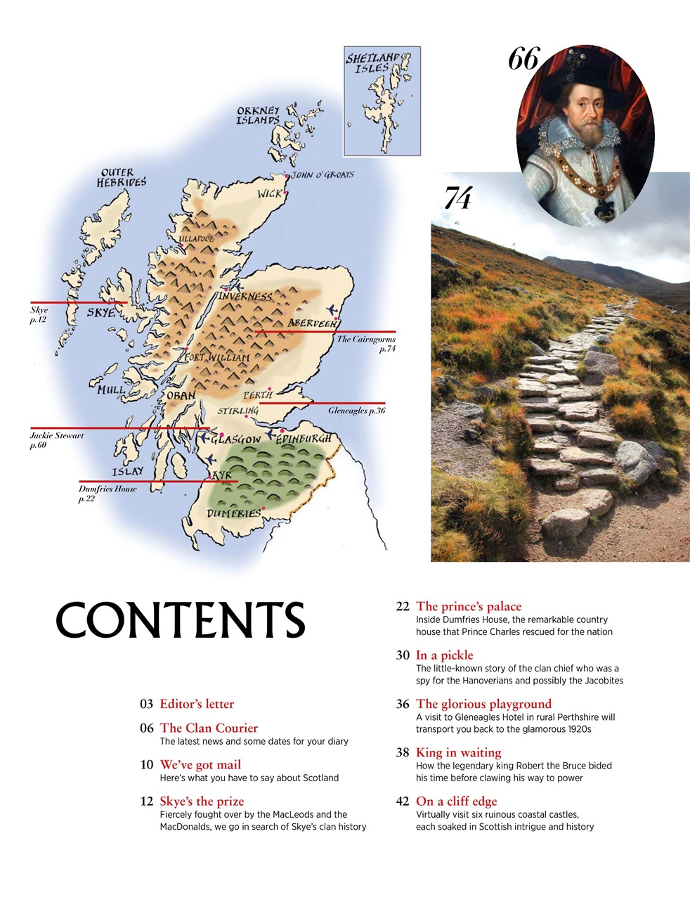 Scotland Magazine Preview Pages