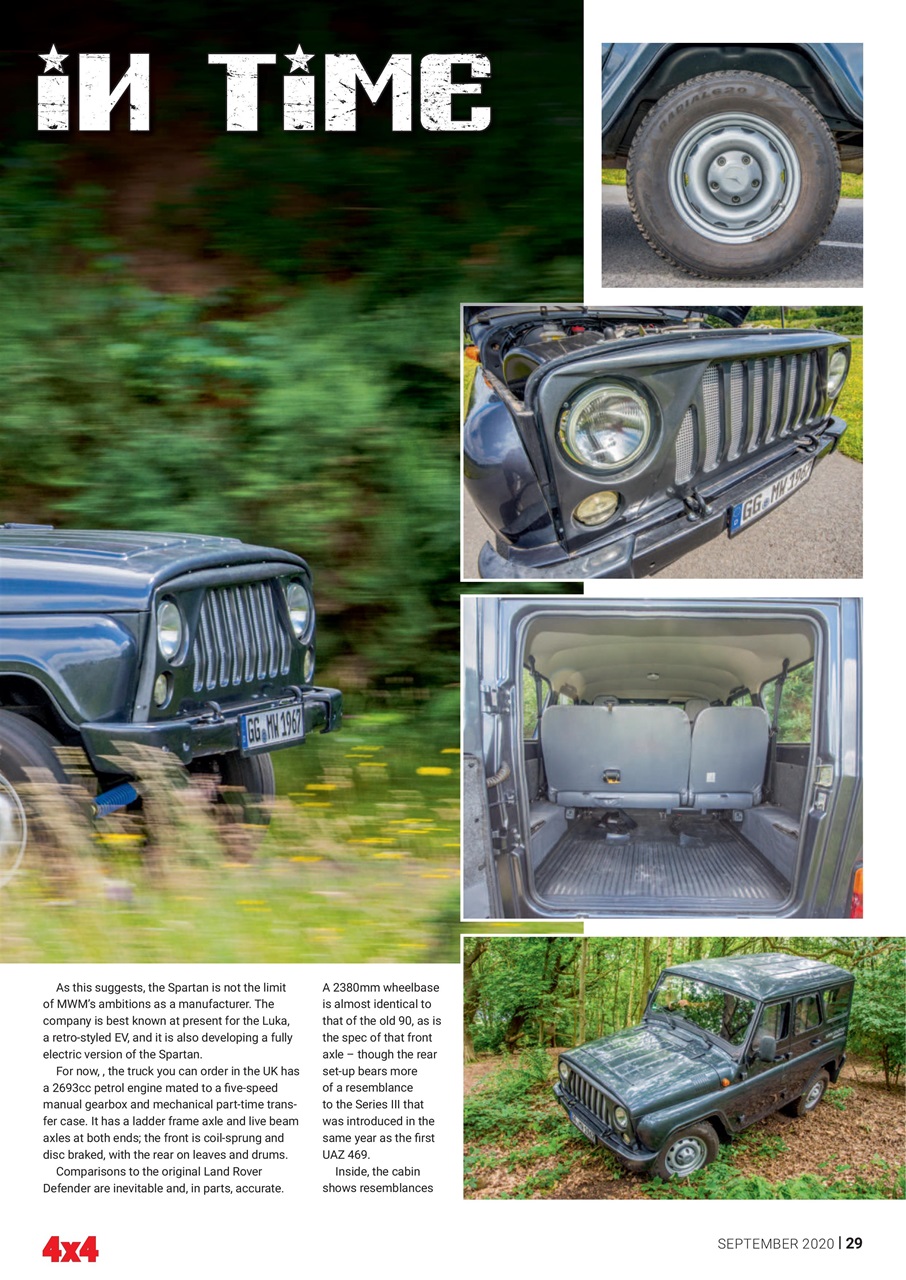 Overlander 4X4 Preview Pages