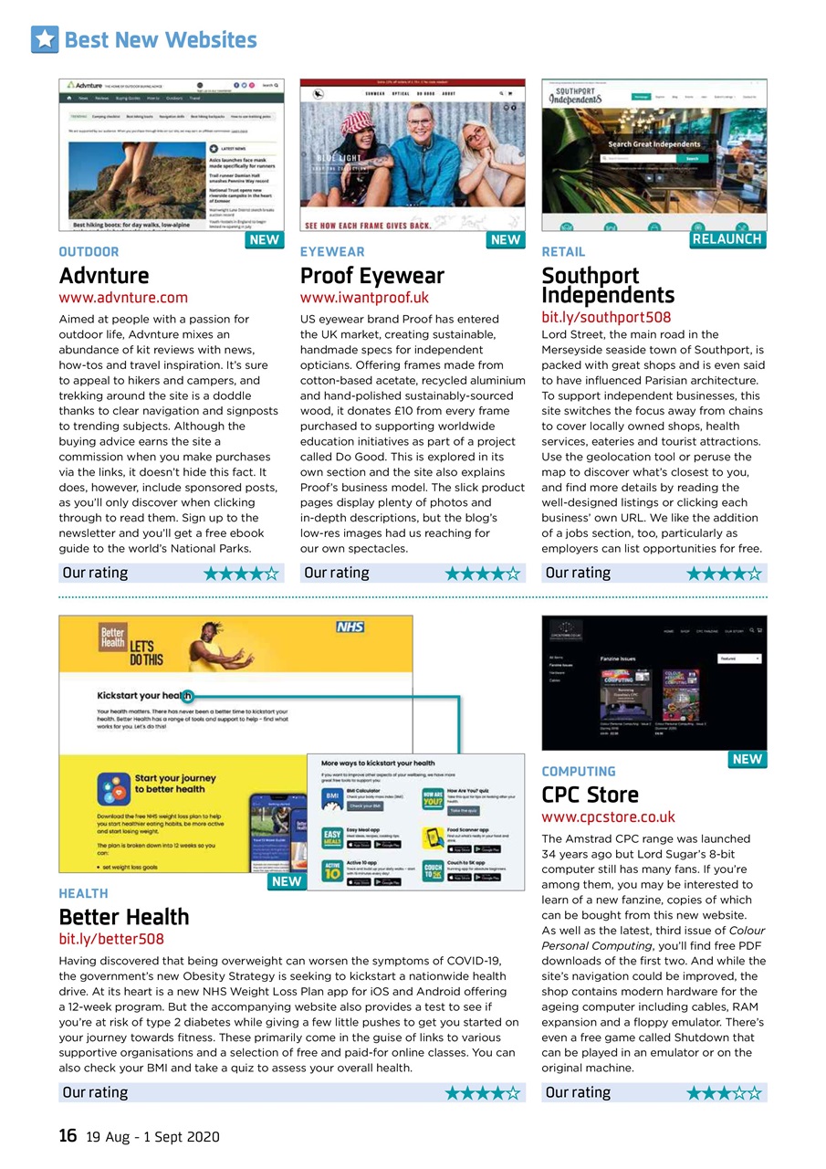 Webuser Preview Pages