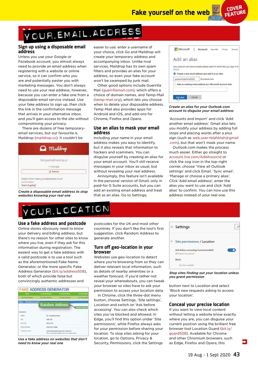 Webuser Preview Pages