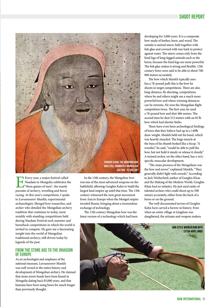 Bow International Preview Pages