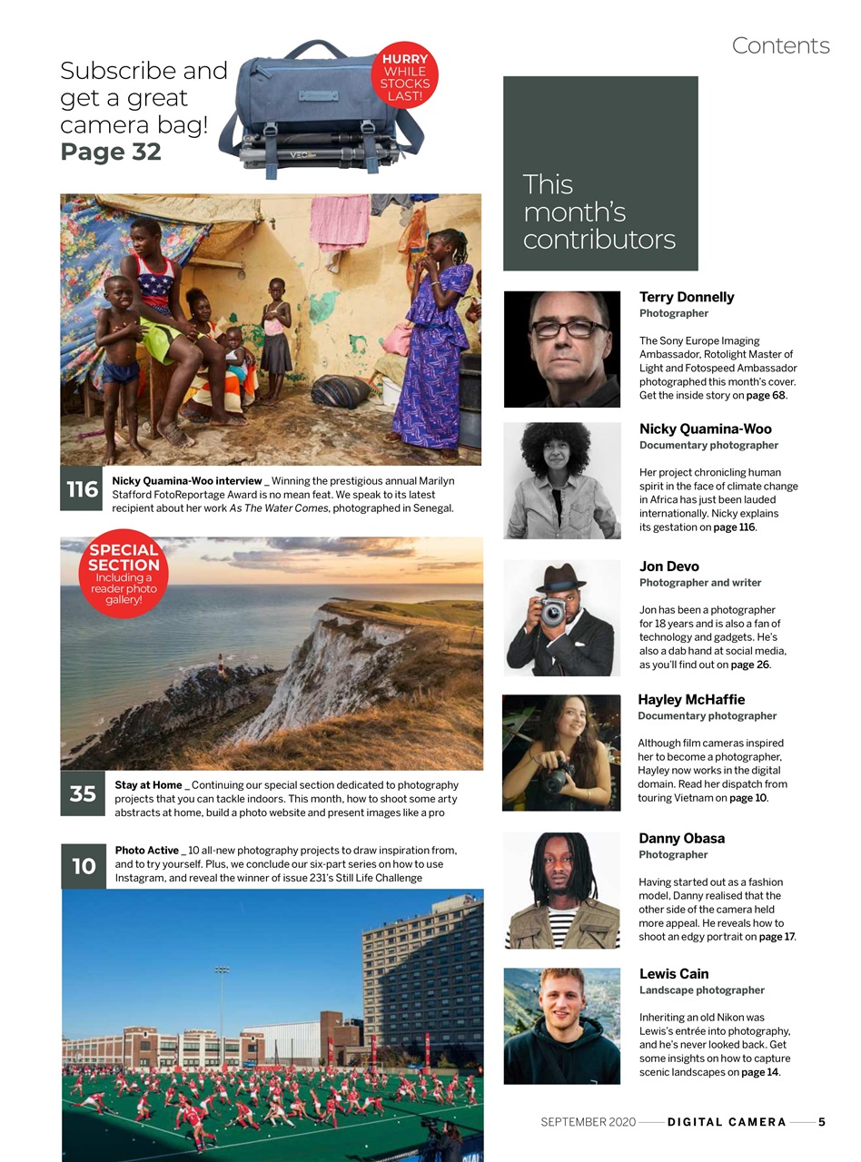 Digital Camera Magazine Preview Pages