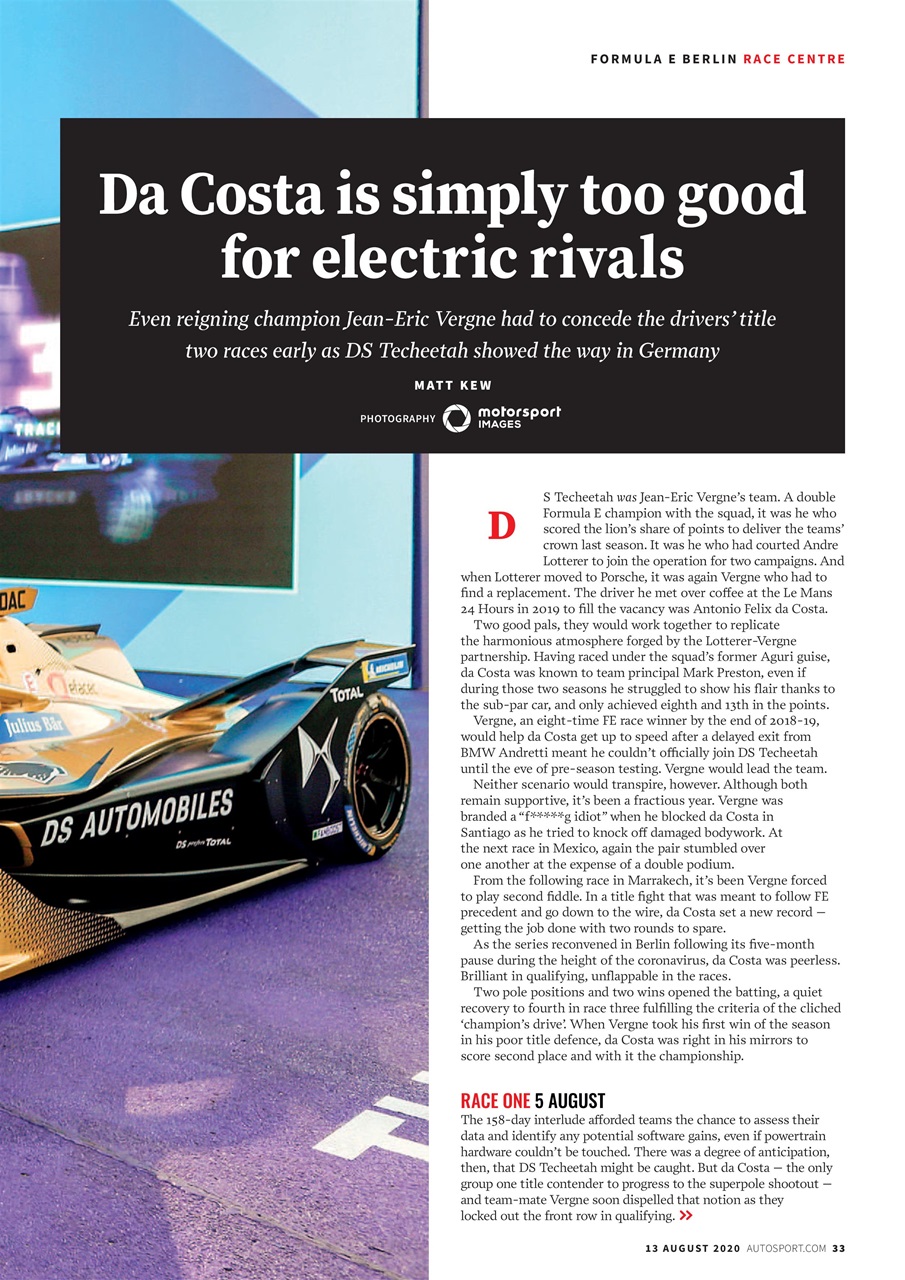 Autosport Preview Pages