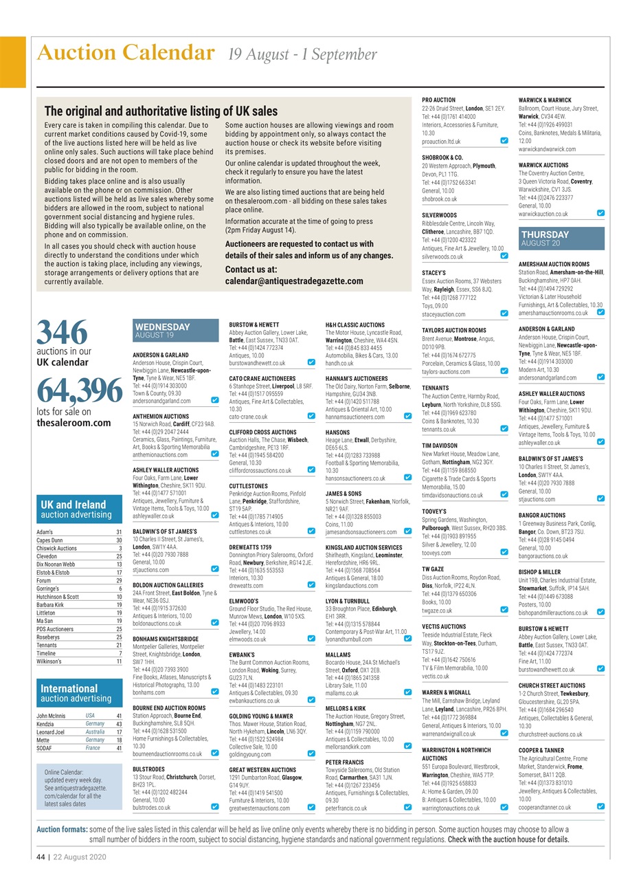 Antiques Trade Gazette Preview Pages