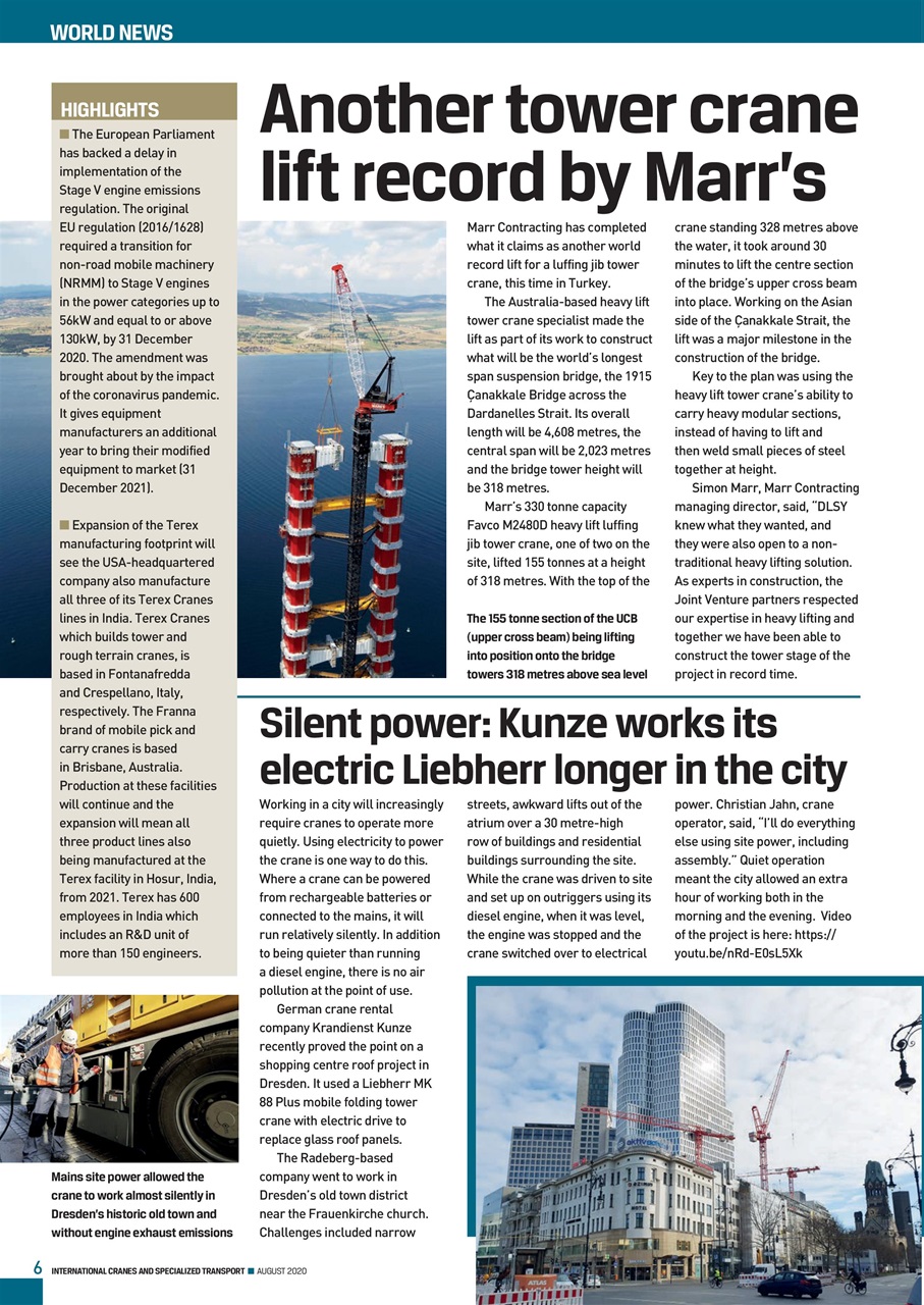 Int. Cranes and Specialized Transp Preview Pages