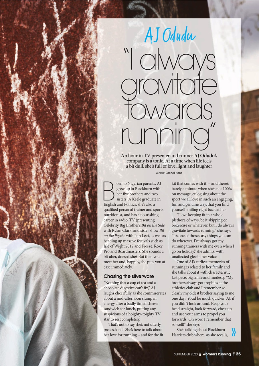 Women’s Running Preview Pages