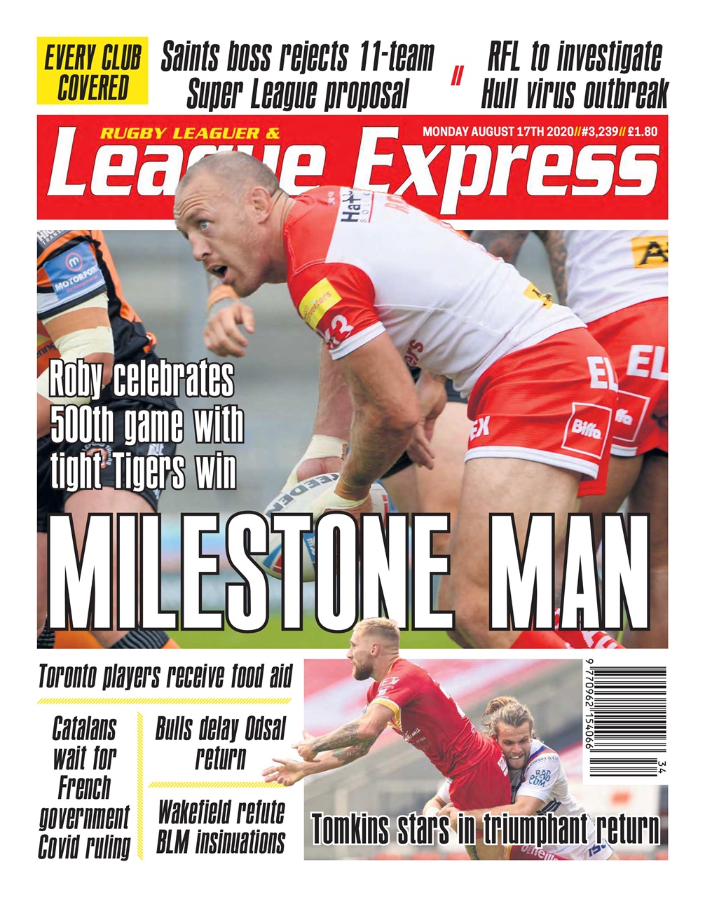 League Express Preview Pages