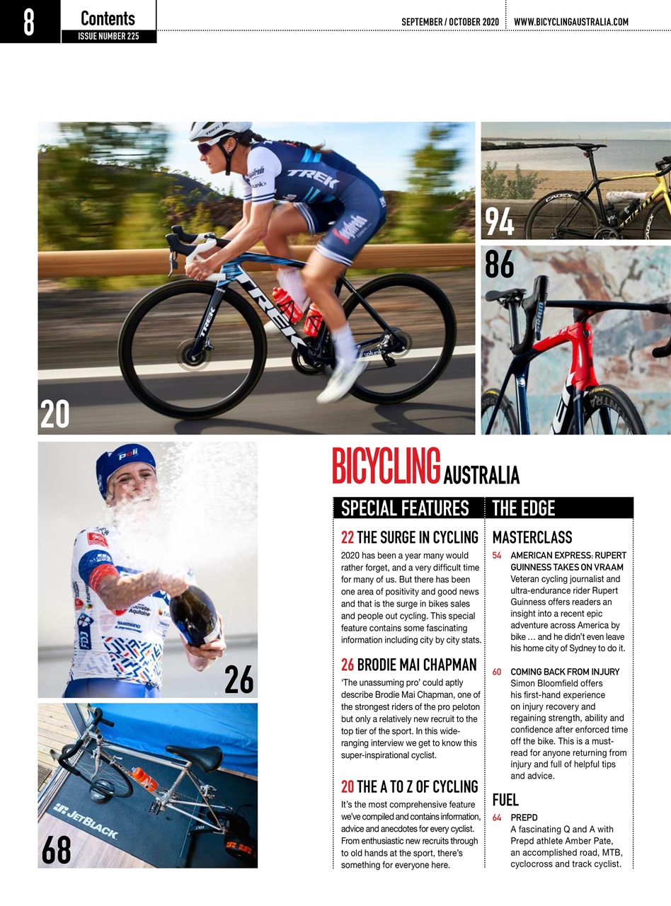 Bicycling Australia Preview Pages