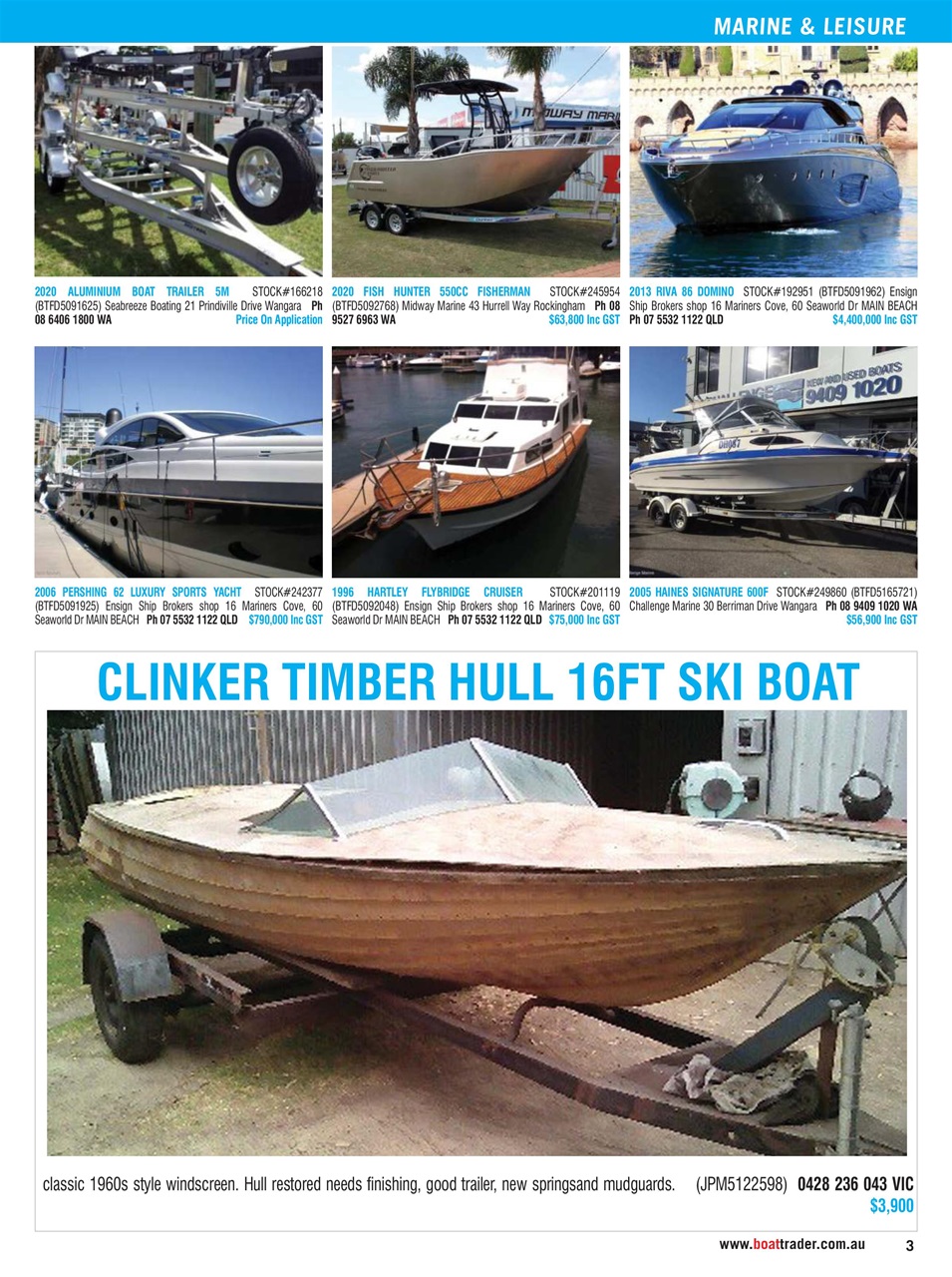 Boat Trader Australia Preview Pages