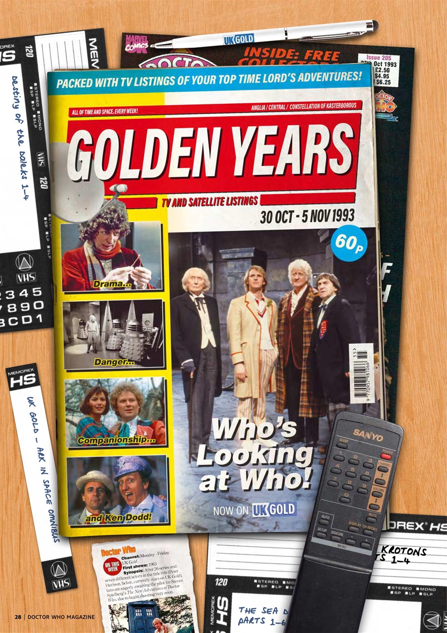 Doctor Who Magazine Preview Pages
