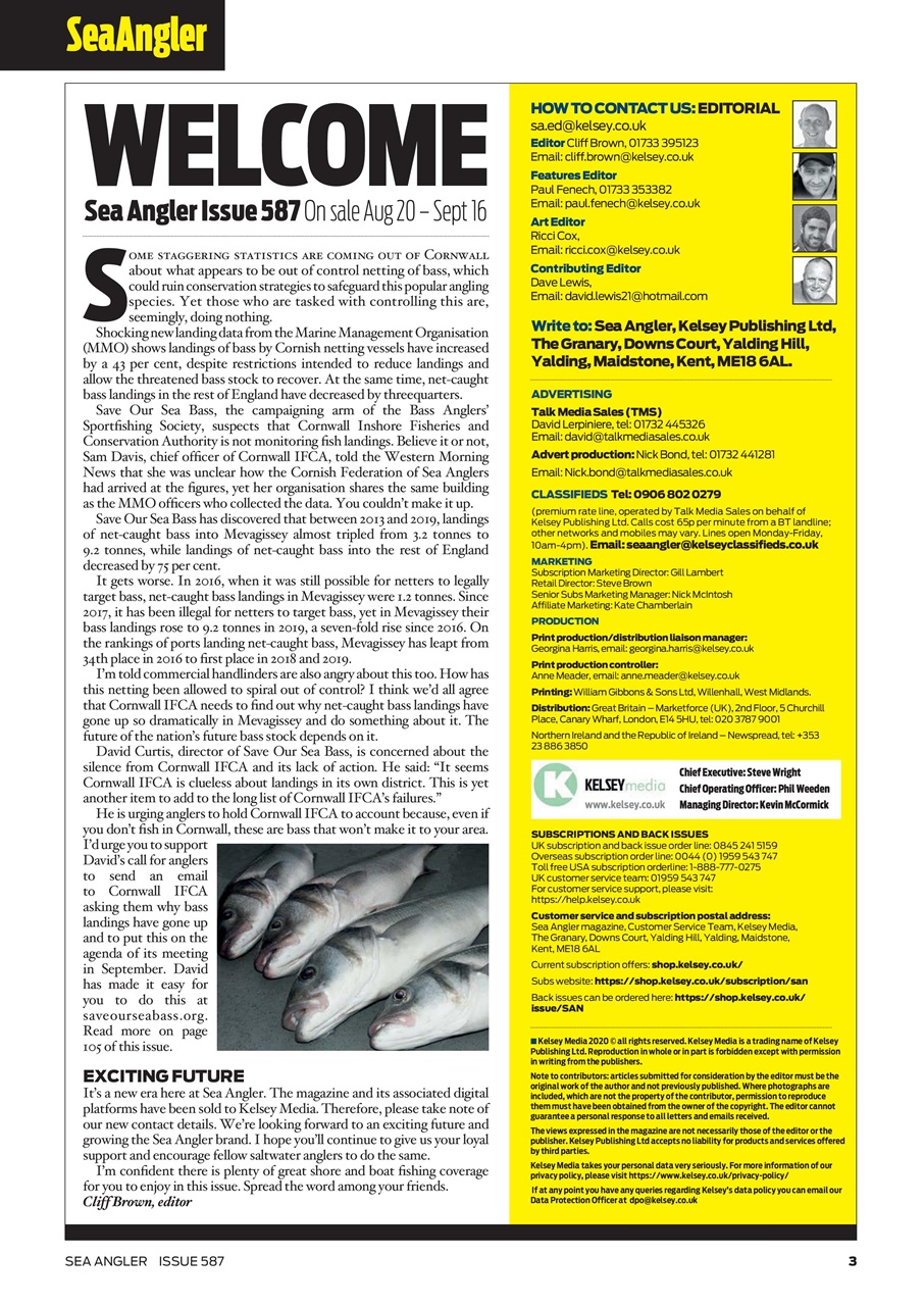 Sea Angler Preview Pages