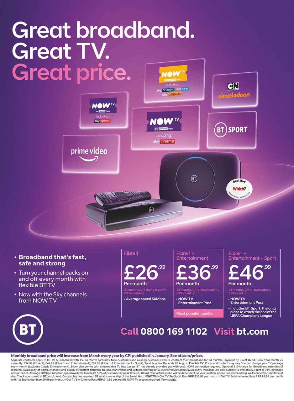 What's on TV Preview Pages