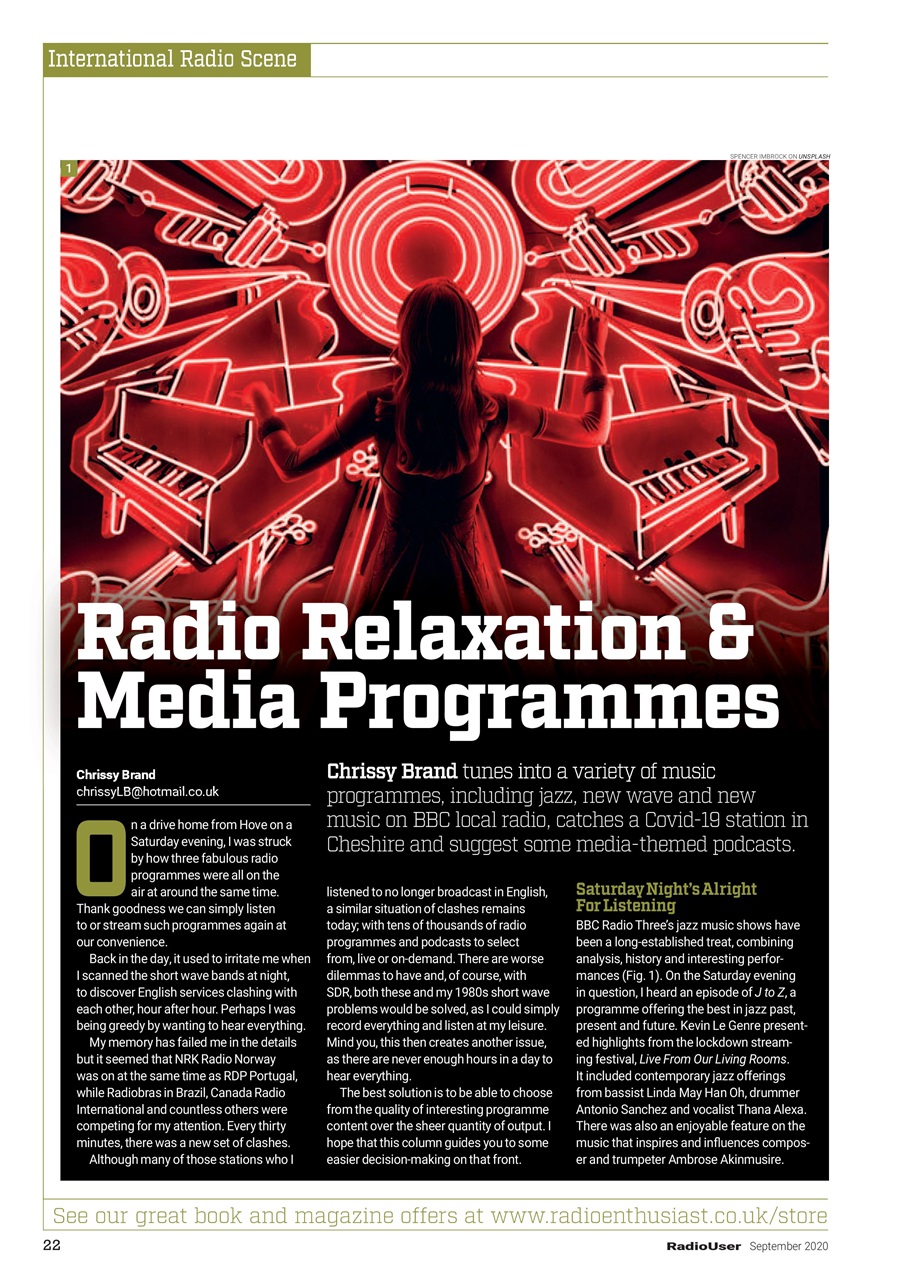 Radio User Preview Pages