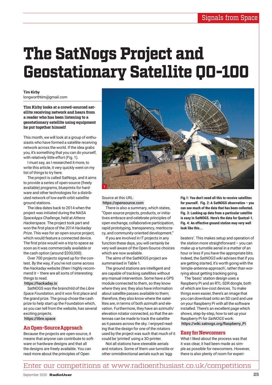 Radio User Preview Pages