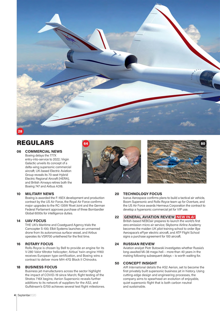 AIR International Preview Pages