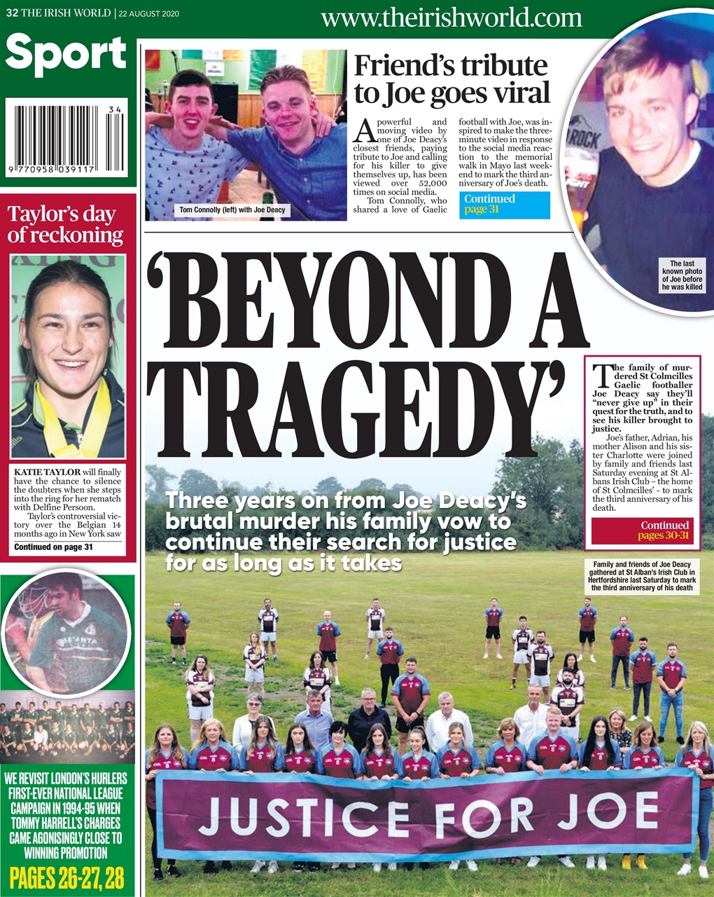 Irish World Preview Pages