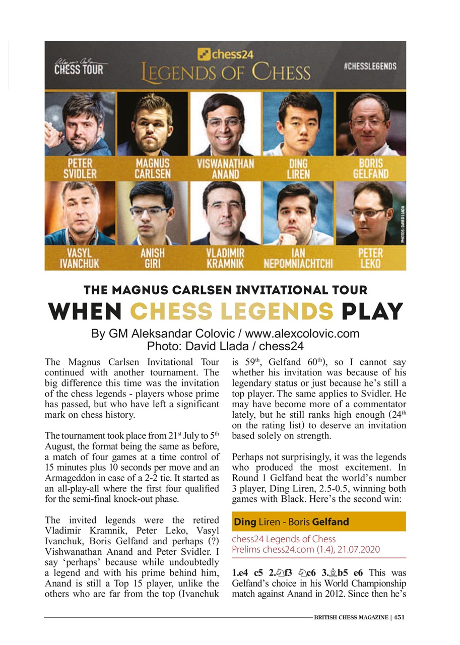 British Chess Magazine Preview Pages