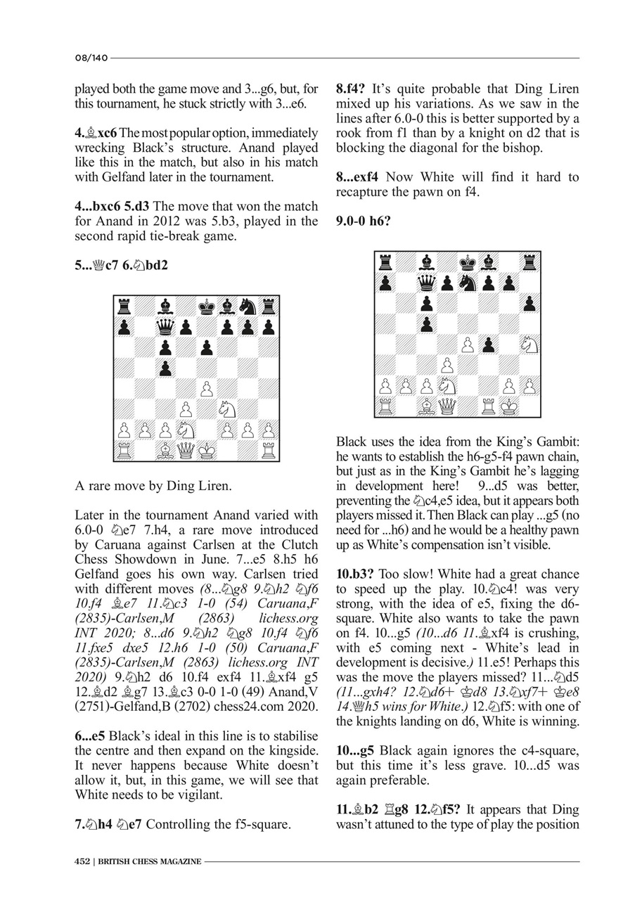 British Chess Magazine Preview Pages