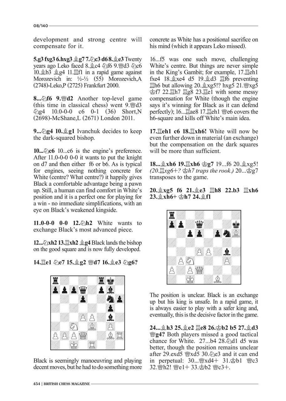 British Chess Magazine Preview Pages