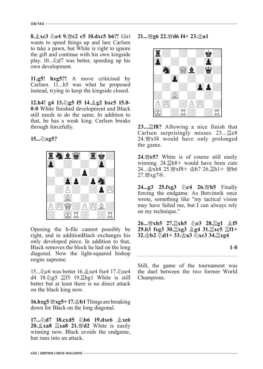 British Chess Magazine Preview Pages