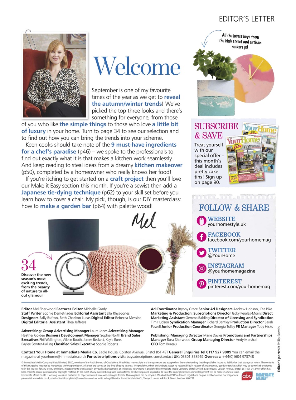 Your Home Magazine Preview Pages