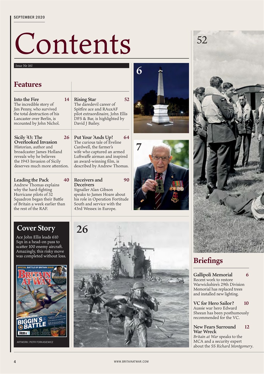 Britain at War Magazine Preview Pages