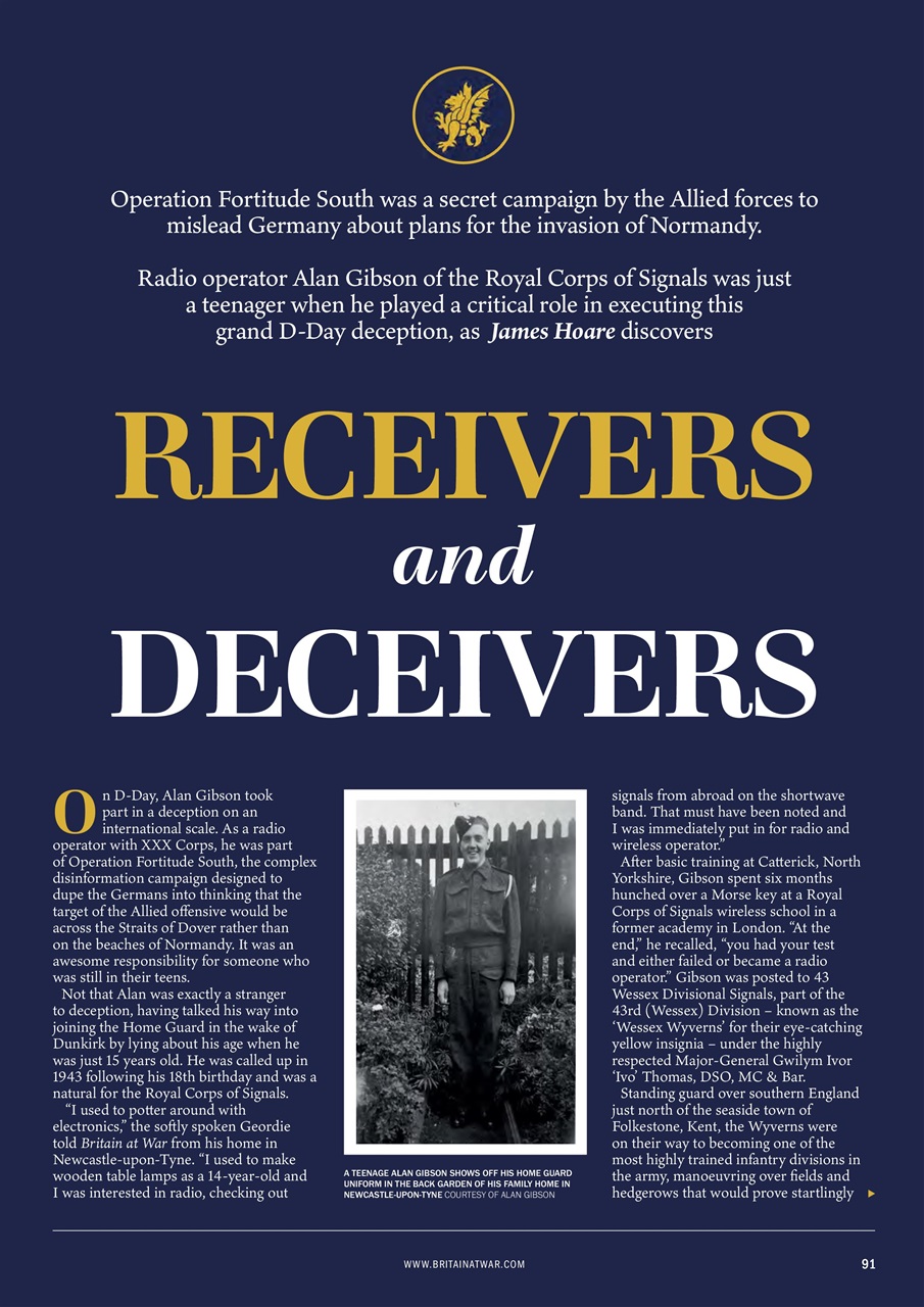 Britain at War Magazine Preview Pages
