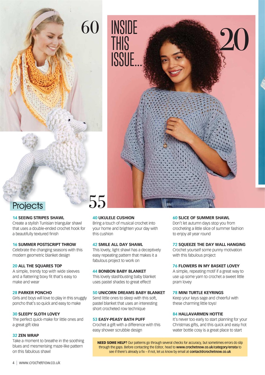 Crochet Now Magazine Preview Pages