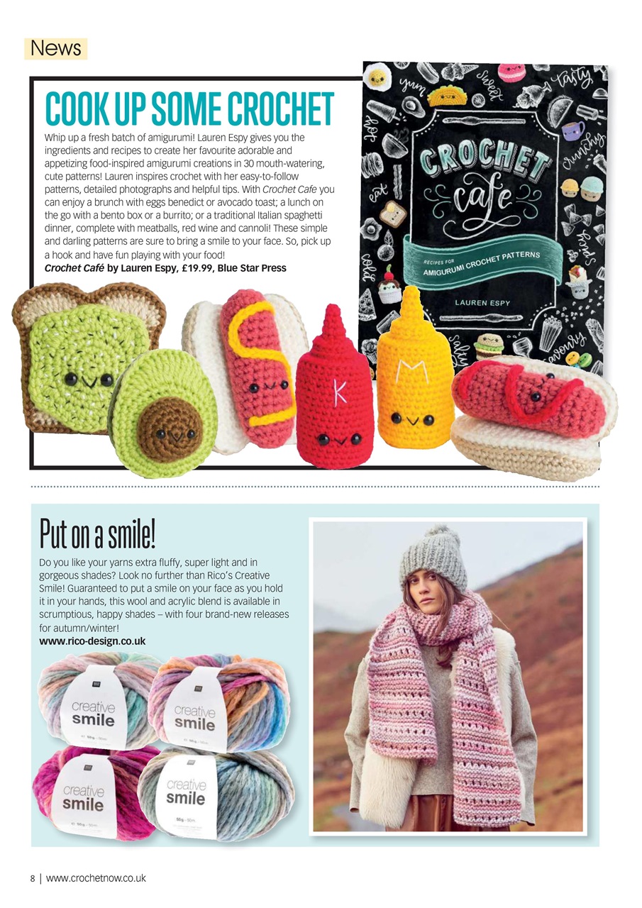Crochet Now Magazine Preview Pages