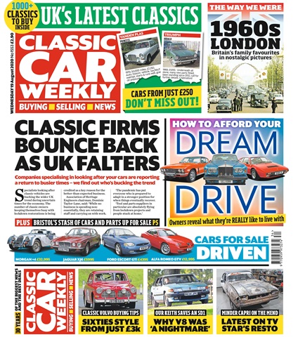 Classic Car Weekly issue 19 August 2020