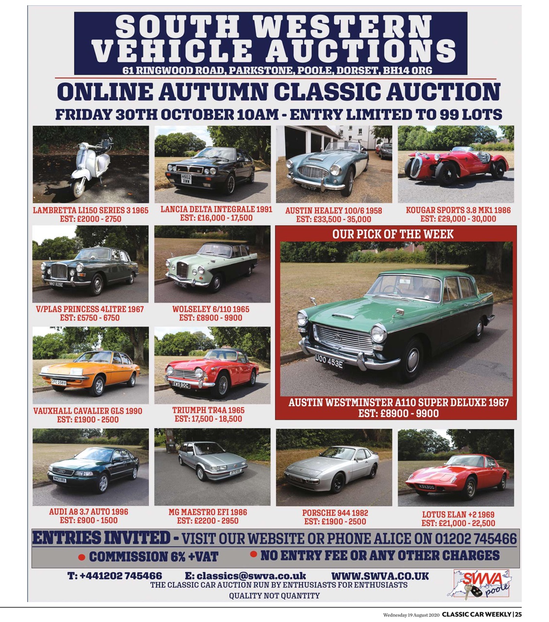 Classic Car Weekly Preview Pages