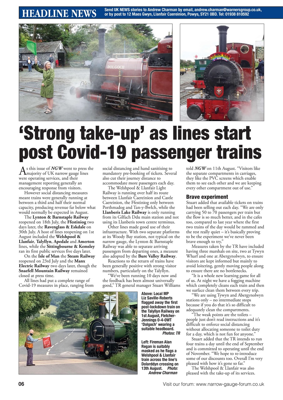 Narrow Gauge World Preview Pages