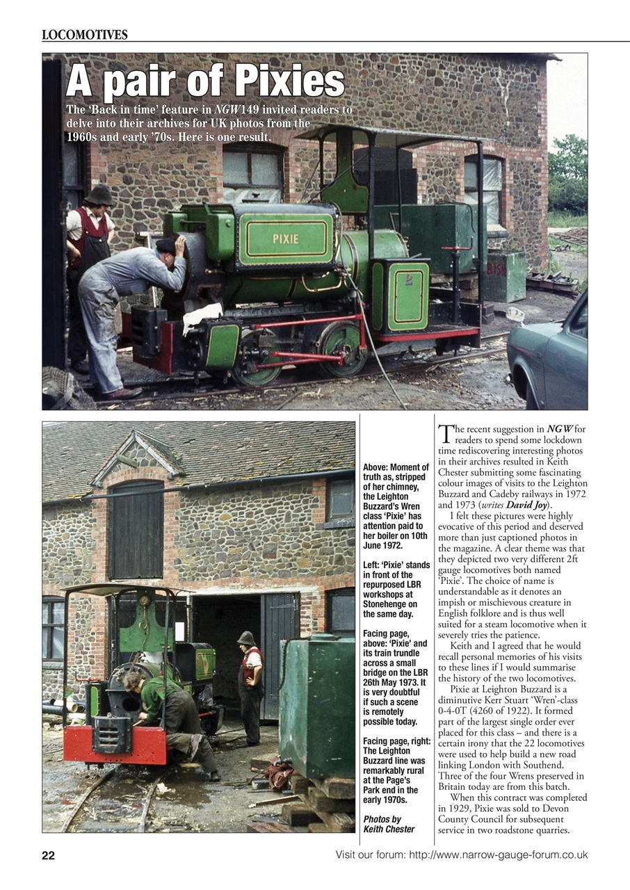 Narrow Gauge World Preview Pages