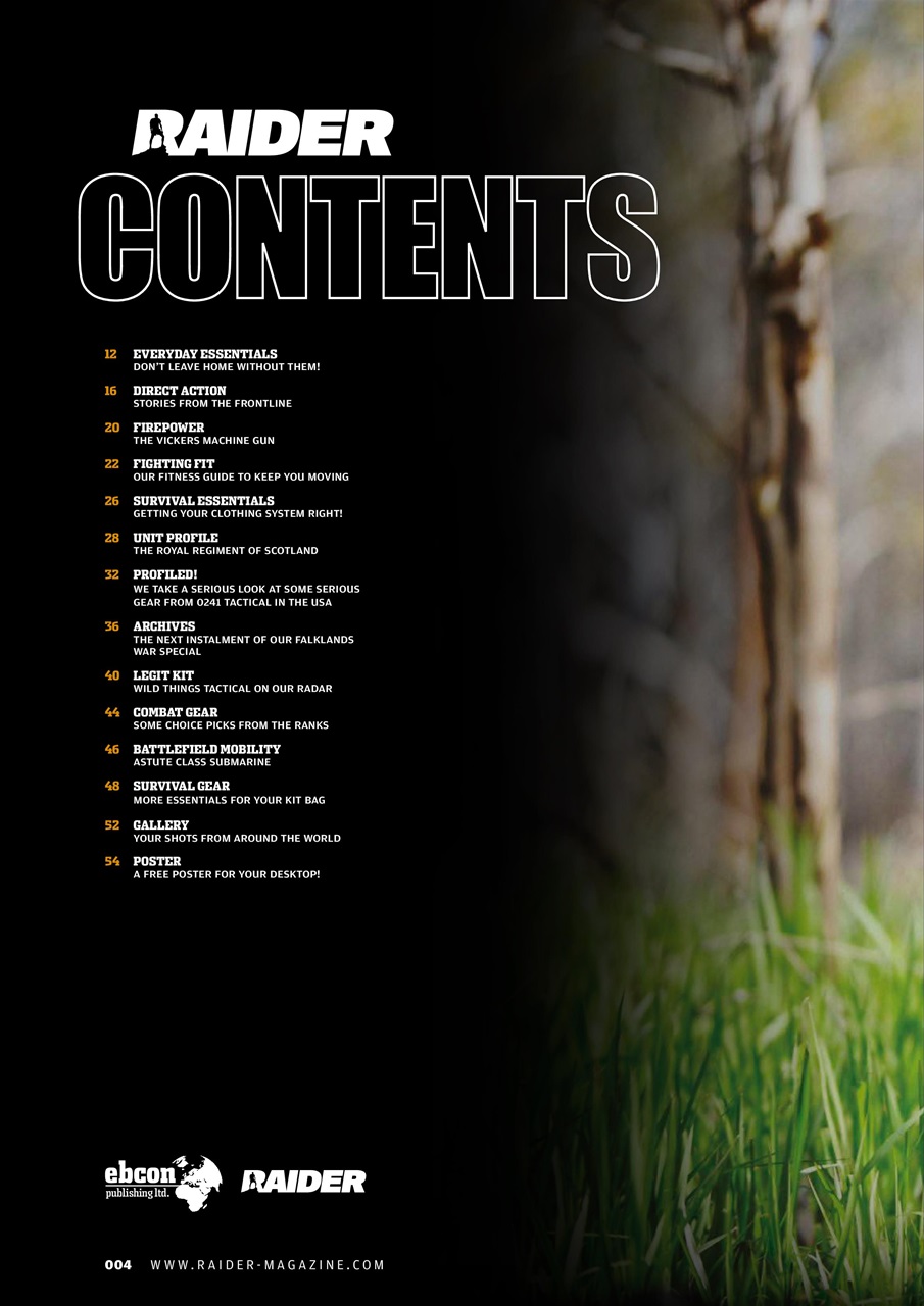 Raider Preview Pages