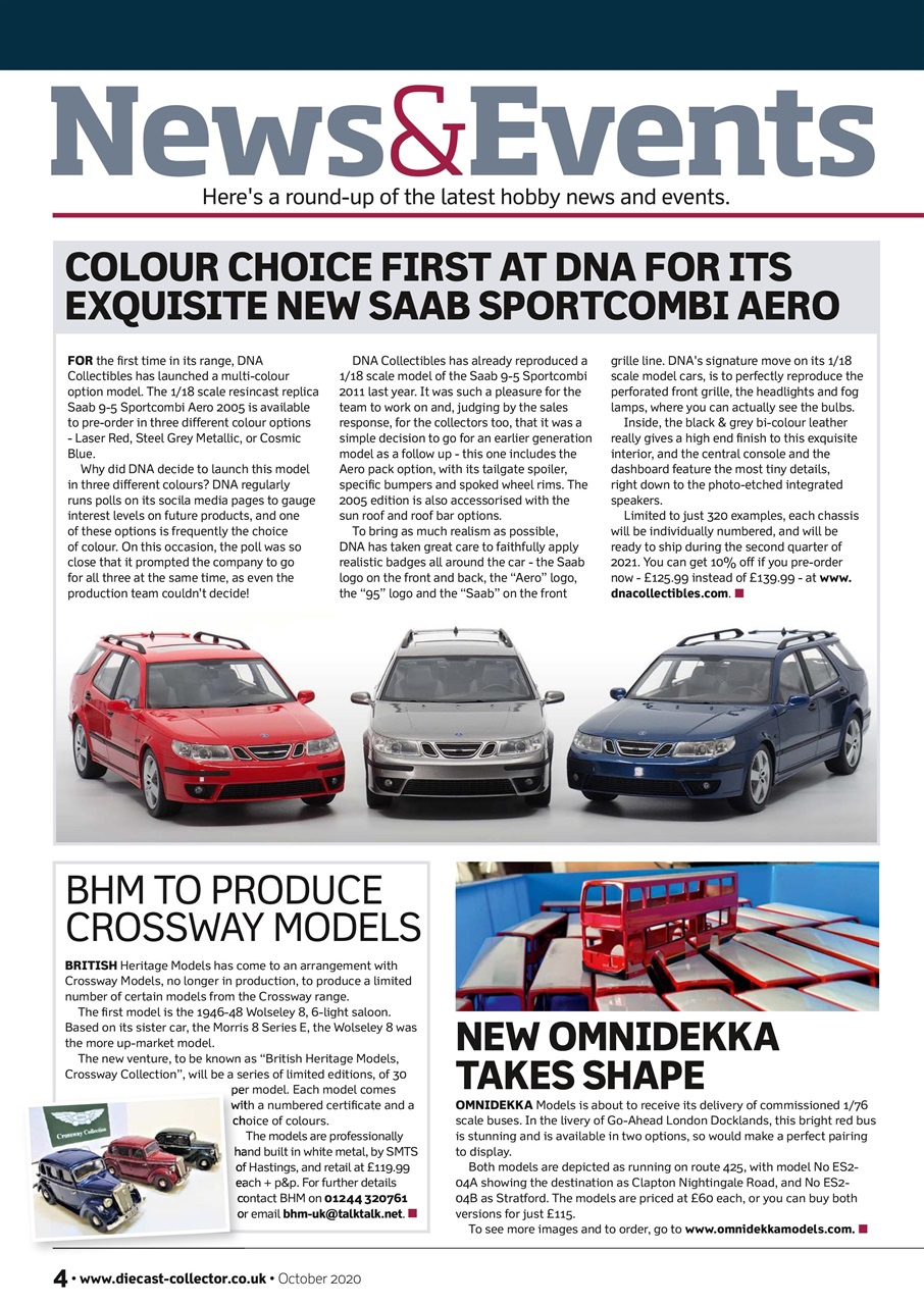 Diecast Collector Preview Pages