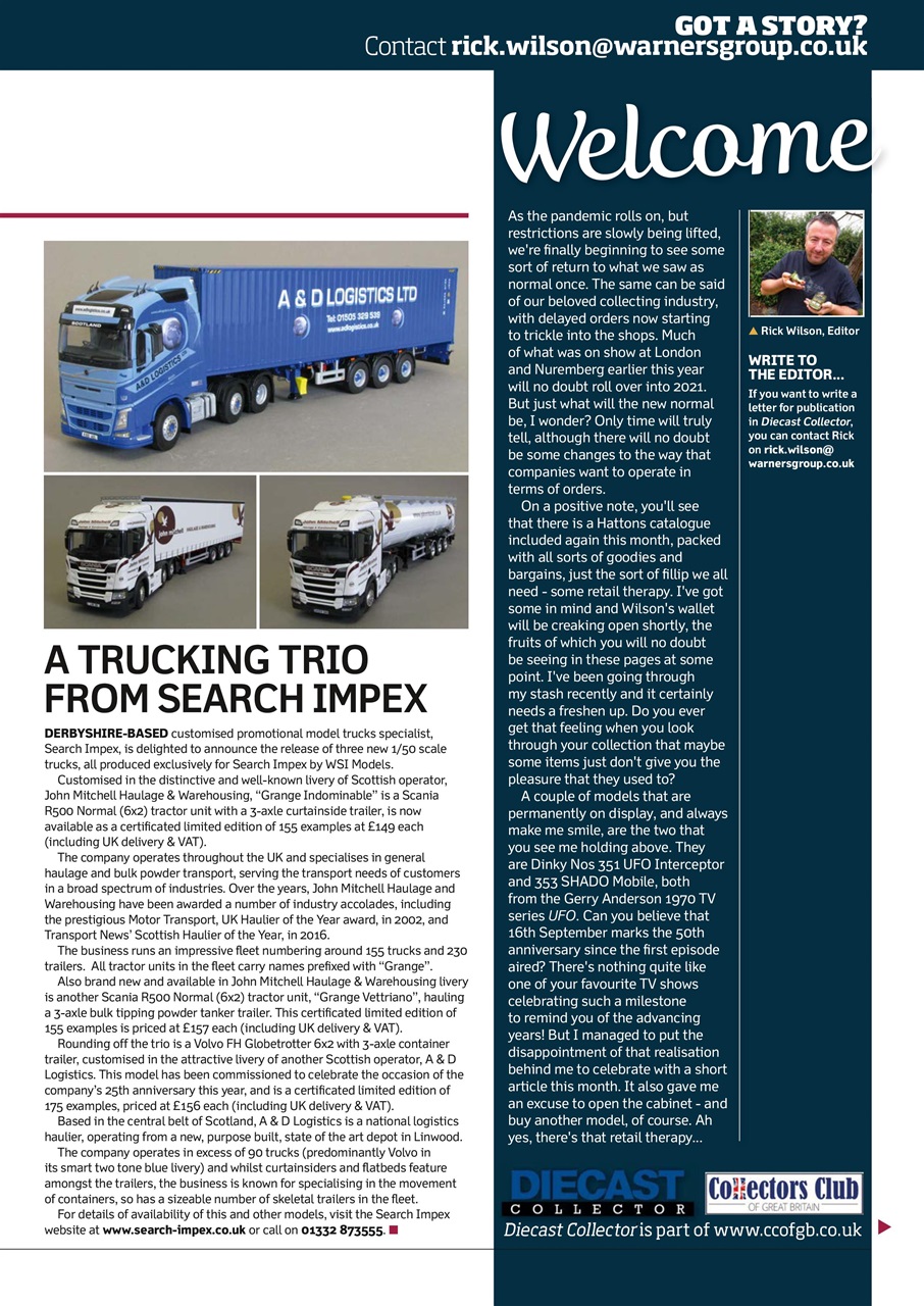 Diecast Collector Preview Pages
