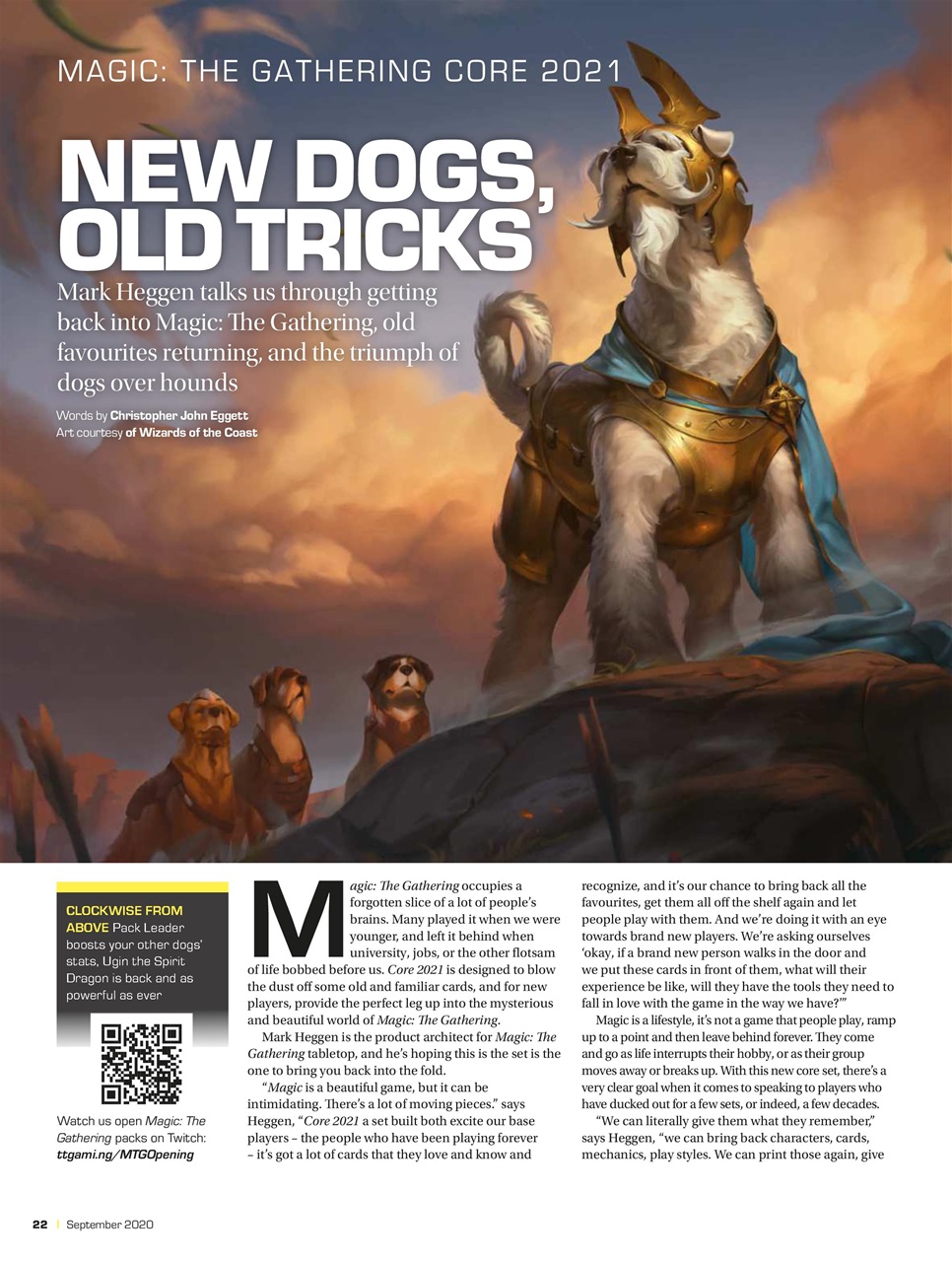 Tabletop Gaming Preview Pages