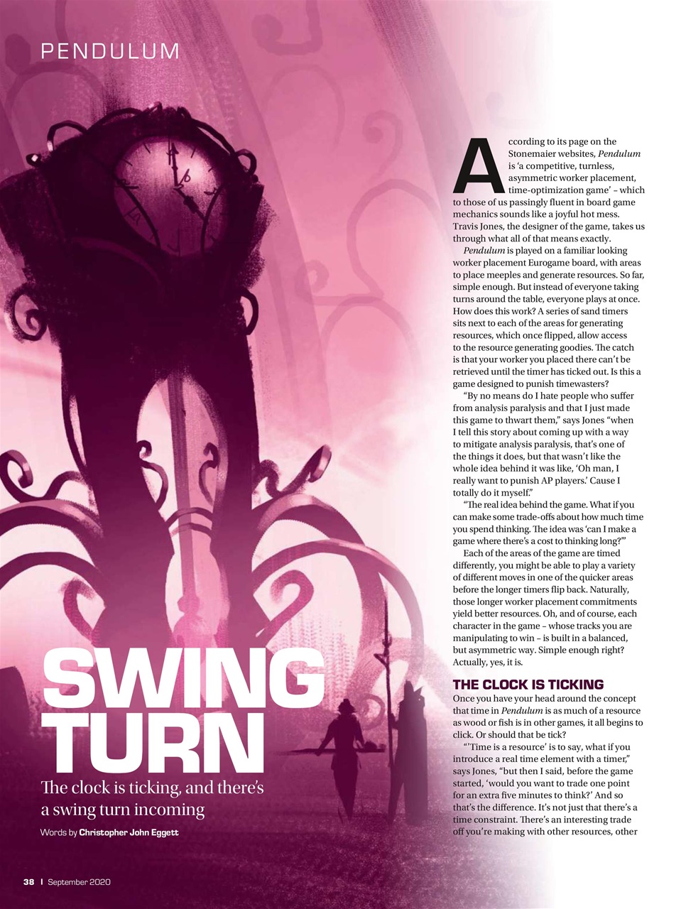 Tabletop Gaming Preview Pages