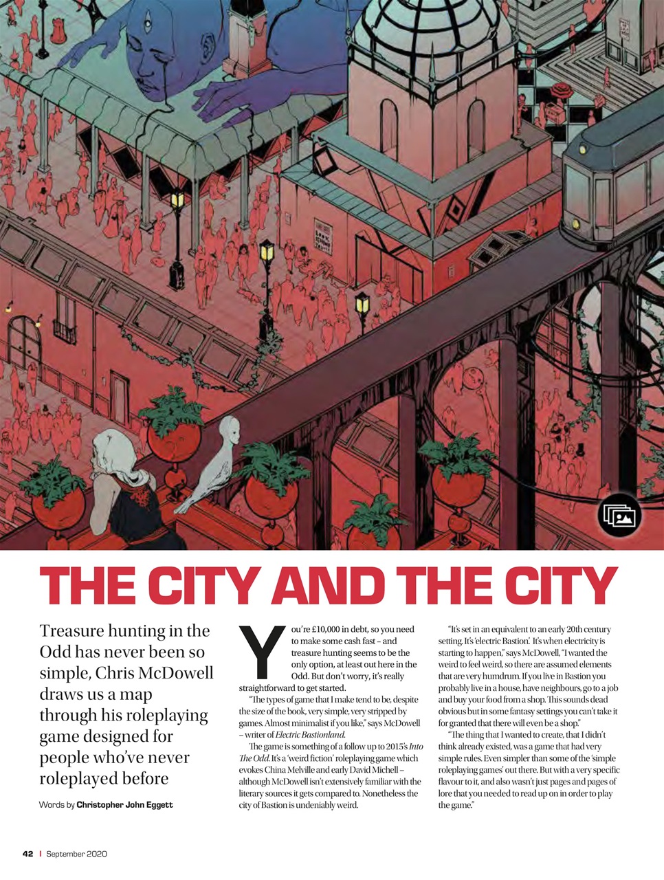Tabletop Gaming Preview Pages