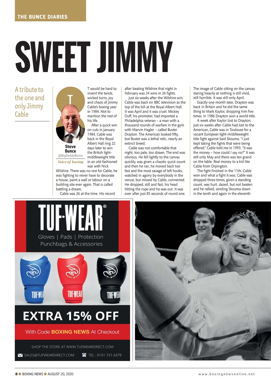 Boxing News Preview Pages