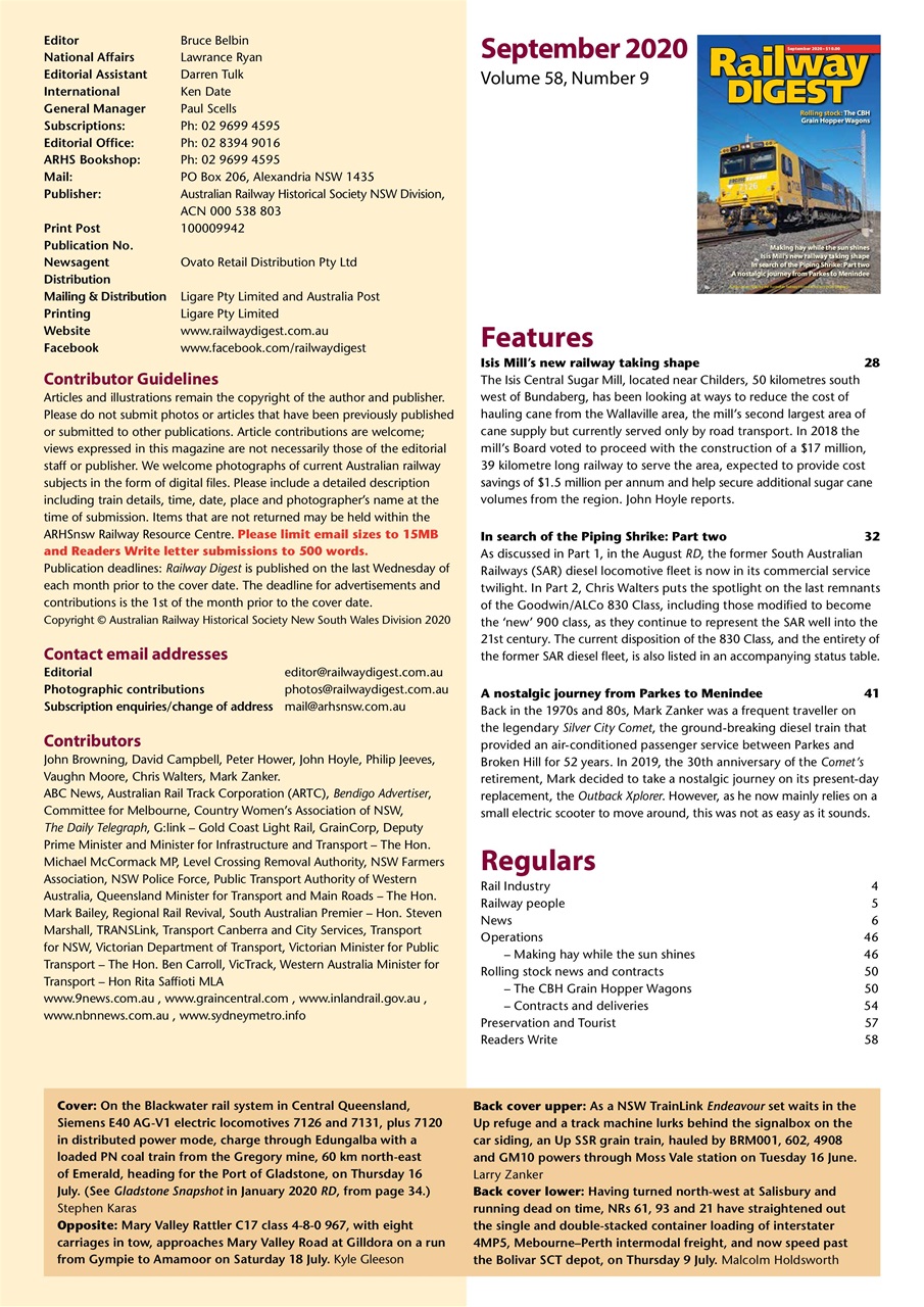 Railway Digest Preview Pages