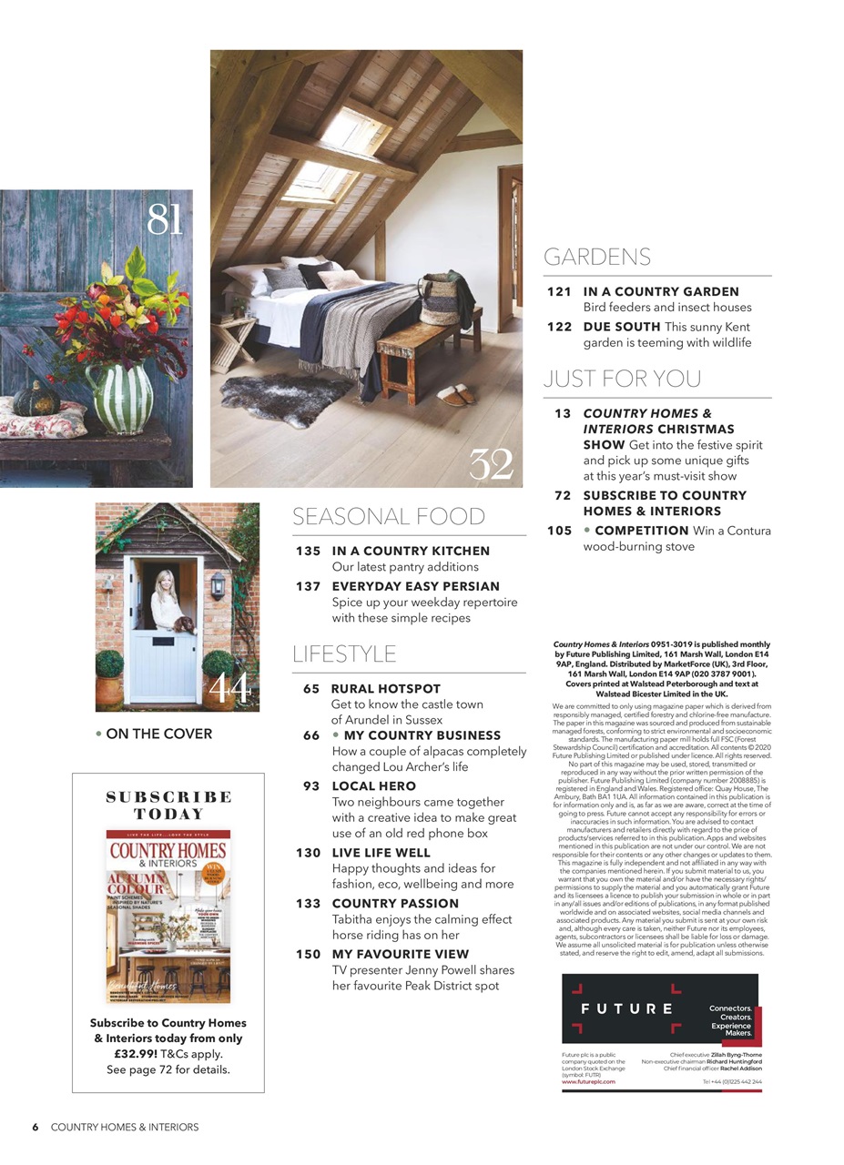 Country Homes & Interiors Preview Pages