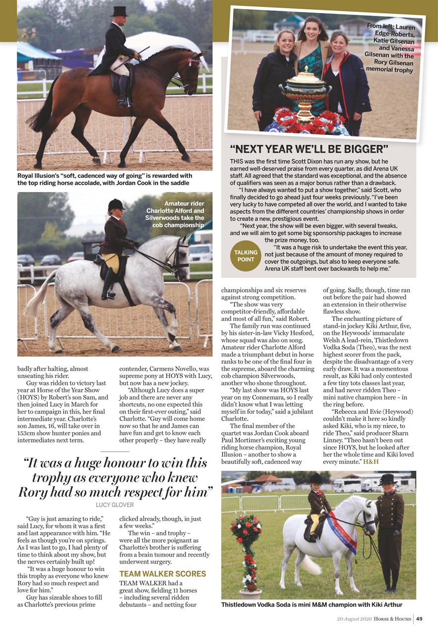 Horse & Hound Preview Pages