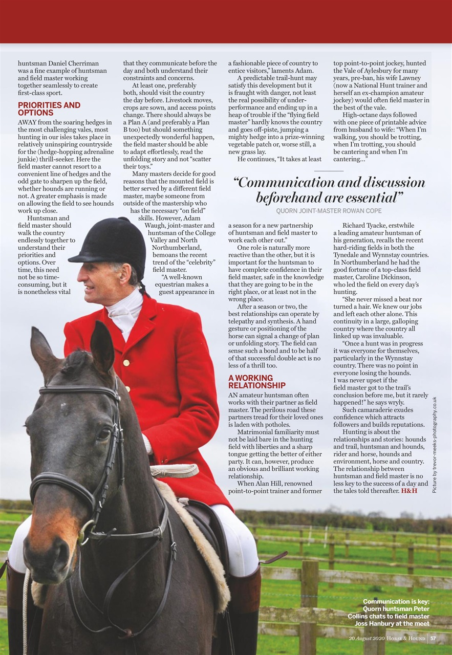 Horse & Hound Preview Pages