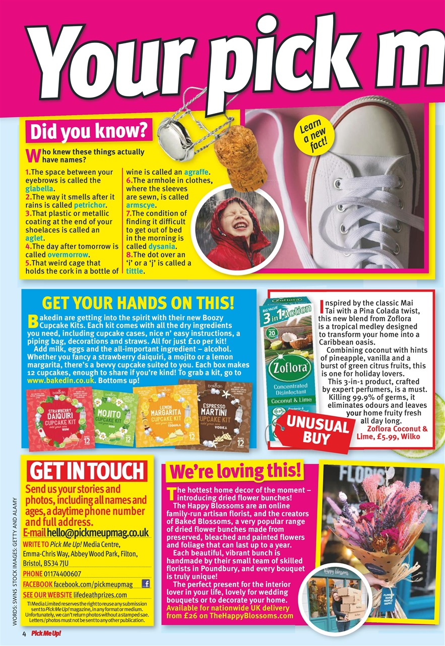 Pick Me Up Preview Pages