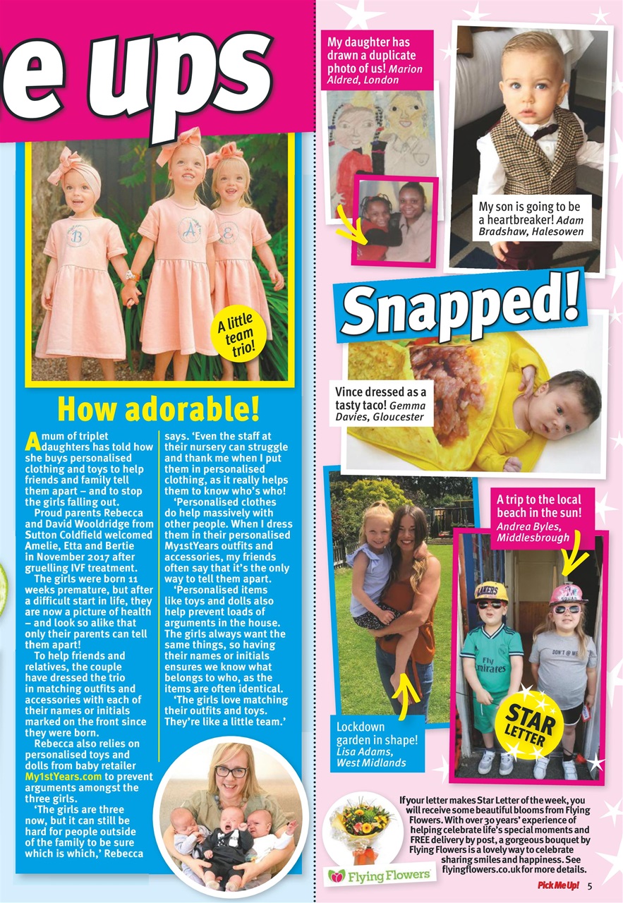 Pick Me Up Preview Pages